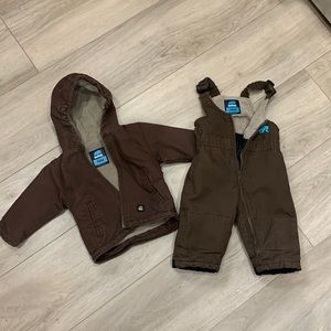 Berne baby snowsuit